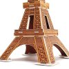 3D kicsi puzzle: Eiffel torony CubicFun 3D épület makettek