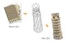 3D kicsi puzzle: Pisai ferde torony CubicFun 3D épület makettek