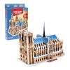 3D kicsi puzzle: párizsi Notre Dame CubicFun 3D épület makettek