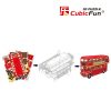 3D kicsi puzzle: Angol emeletes busz CubicFun 3D jármű makettek