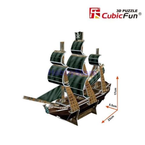 3D kicsi puzzle: Anna királynő bosszúja CubicFun 3D jármű makettek