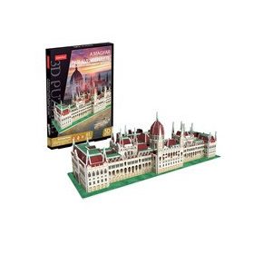3D kicsi puzzle: Magyar Parlament épülete - új
