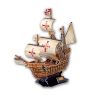 3D puzzle: Santa Maria CubicFun 3D hajó makettek