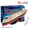 3d profi puzzle: Titanic CubicFun hajó makettek