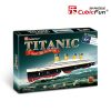 3D puzzle: Titanic CubicFun 3D jármű makettek