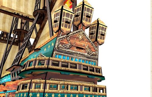  3D profi puzzle: San Felipe CubicFun 3D hajó makettek
