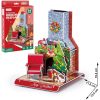 3D kicsi puzzle: kandalló