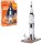 3D kicsi puzzle: Saturn V űrrakéta 