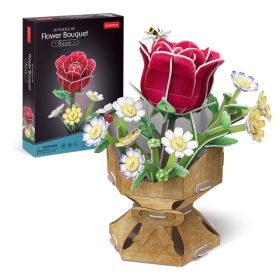 3D puzzle: Rózsa
