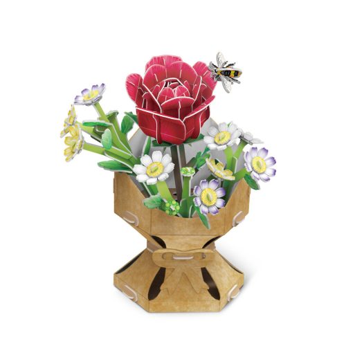 3D puzzle: Rózsa
