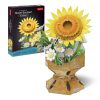 3D puzzle: Napraforgó