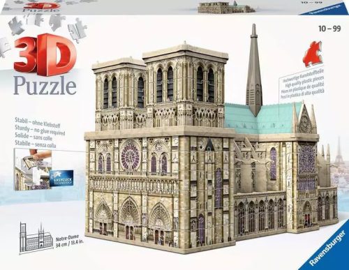 3d puzzle: Notre Dame - Ravensburger