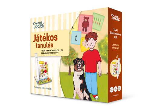 Játékos tanulás - Tolki interaktív foglalkoztató hangoskönyv alapkészlet - új kiadás