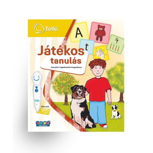 Játékos tanulás - Tolki interaktív foglalkoztató hangoskönyv alapkészlet - új kiadás
