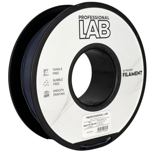 PLA MATT Filament 1,75mm kék 1Kg - Professional Lab