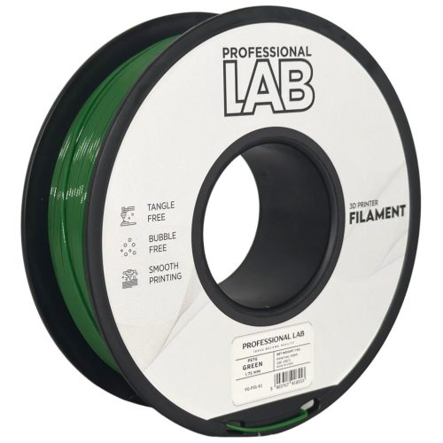 PETG Filament 1,75mm zöld 1Kg - Professional Lab