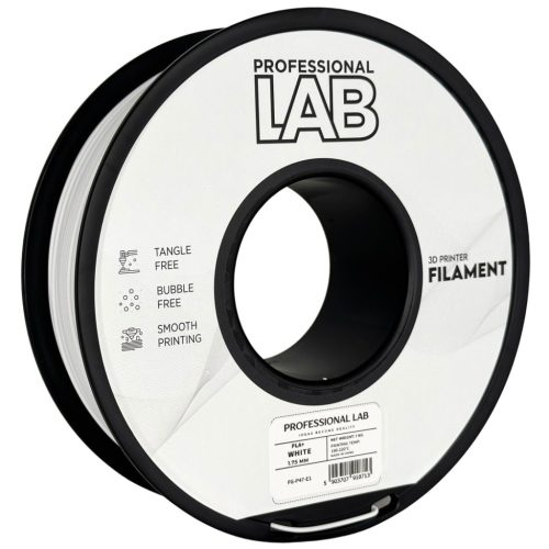 ABS+ Filament 1,75mm fehér 1Kg - Professional Lab
