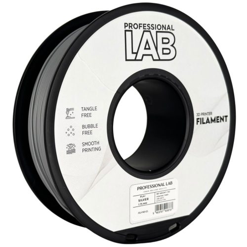 ABS+ Filament 1,75mm ezüst 1Kg - Professional Lab