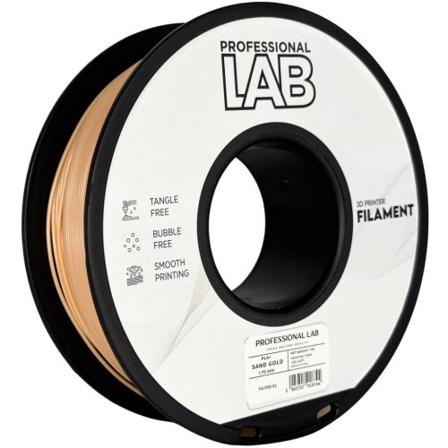 PLA+ Filament 1,75mm arany 1Kg - Professional Lab