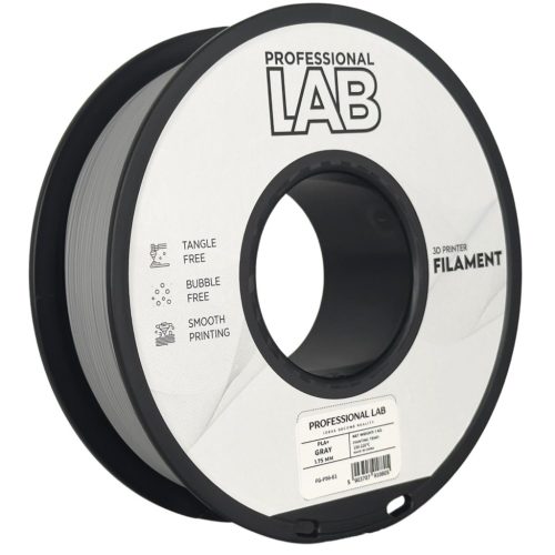 PLA+ Filament 1,75mm szürke 1Kg - Professional Lab