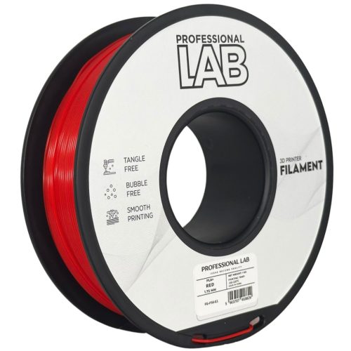 PETG Filament 1,75mm piros 1Kg - Professional Lab