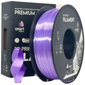 Silk PLA Filament 1,75mm lila 1Kg - Smart Print