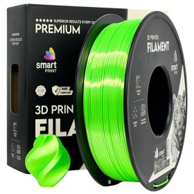 Silk PLA Filament 1,75mm zöld 1Kg - Smart Print