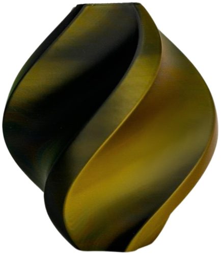 Silk PLA Filament 1,75mm Dual Color fekete-arany 1Kg - Professional Lab