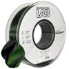 Silk PLA Filament 1,75mm Dual Color fekete-zöld 1Kg - Professional Lab