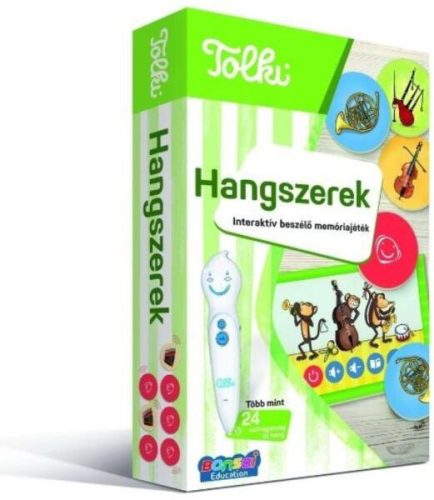 Tolki interaktív memóriajáték - Hangszerek