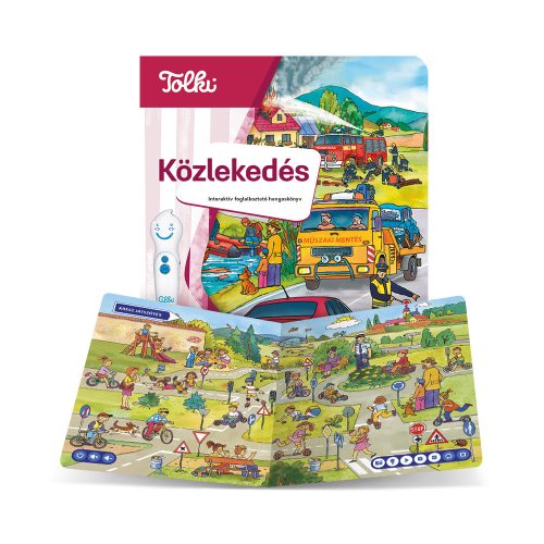 Közlekedés - Tolki interaktív foglalkoztató hangoskönyv