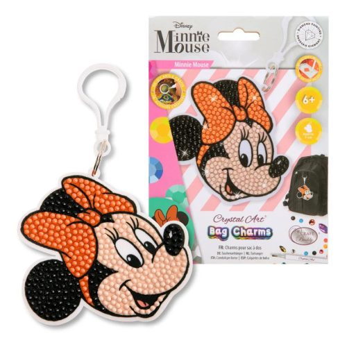 Crystal Art Gyémántszemes kirakó táskadísz - Minnie
