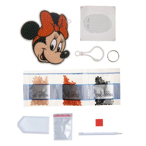 Crystal Art Gyémántszemes kirakó táskadísz - Minnie