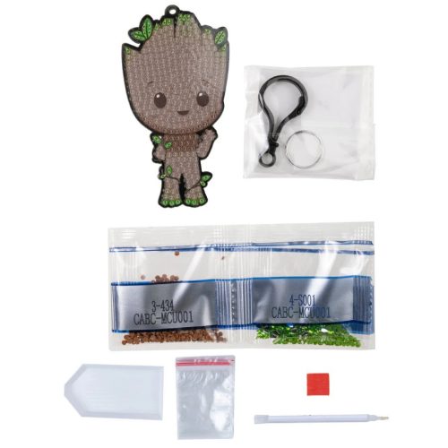Crystal Art Gyémántszemes kirakó táskadísz - Groot