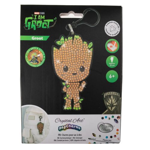 Crystal Art Gyémántszemes kirakó táskadísz - Groot