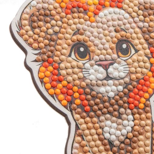 Crystal Art Gyémántszemes kirakó - Oroszlán