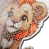 Crystal Art Gyémántszemes kirakó - Oroszlán