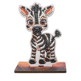 Crystal Art Gyémántszemes kirakó - Zebra