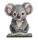 Gyémántszemes kirakó - Koala