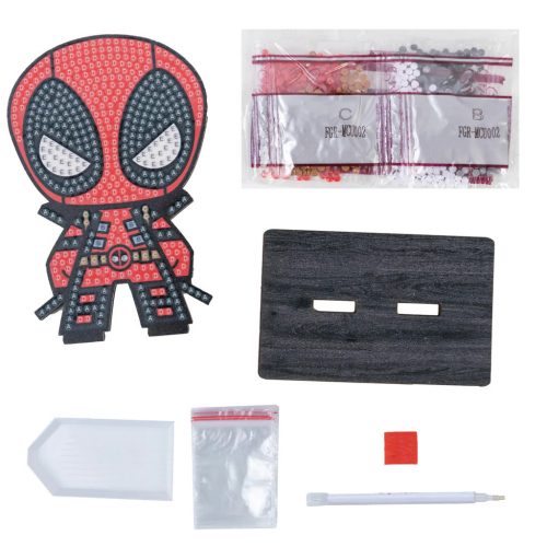 Crystal Art Gyémántszemes kirakó - Deadpool