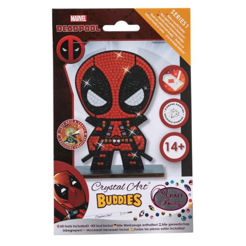 Crystal Art Gyémántszemes kirakó - Deadpool