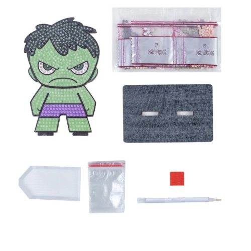 Crystal Art Gyémántszemes kirakó - Hulk