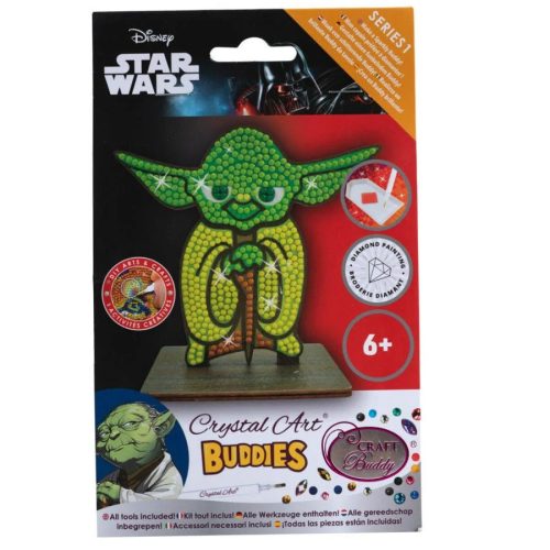 Crystal Art Gyémántszemes kirakó - Yoda