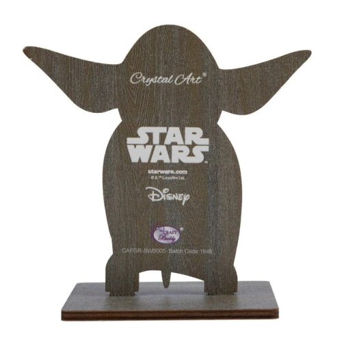 Crystal Art Gyémántszemes kirakó - Yoda