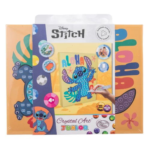 Crystal Art Gyémántszemes kirakó junior - Stitch