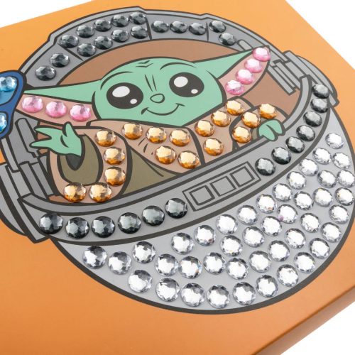 Crystal Art Gyémántszemes kirakó junior - Grogu