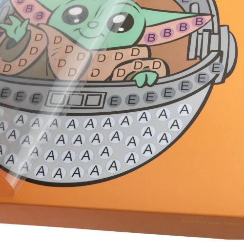 Crystal Art Gyémántszemes kirakó junior - Grogu
