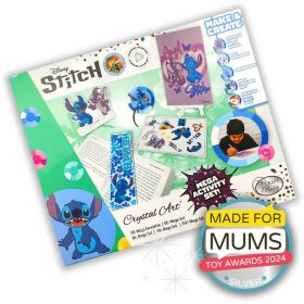   Crystal Art Gyémántszemes kirakó - Mega Kreatív szett Stitch és Angel - Craft Buddy