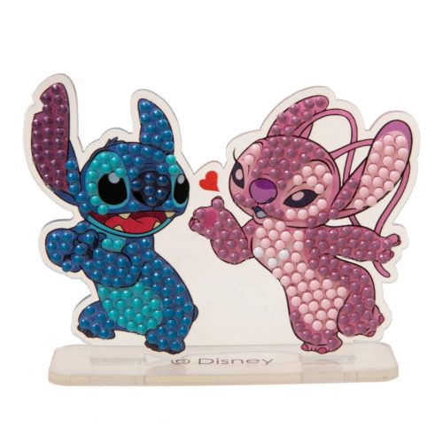 Crystal Art Gyémántszemes kirakó - Mega Kreatív szett Stitch és Angel - Craft Buddy