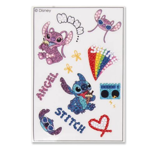 Crystal Art Gyémántszemes kirakó - Mega Kreatív szett Stitch és Angel - Craft Buddy